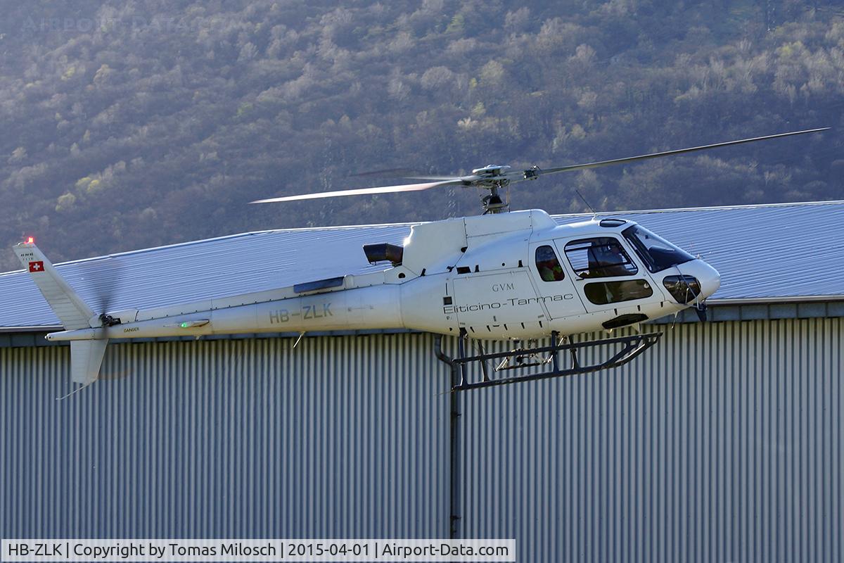 HB-ZLK, 2011 Eurocopter AS-350B-3 Ecureuil Ecureuil C/N 7115, Locarno Airport (ZJI/LSZL), Switzerland