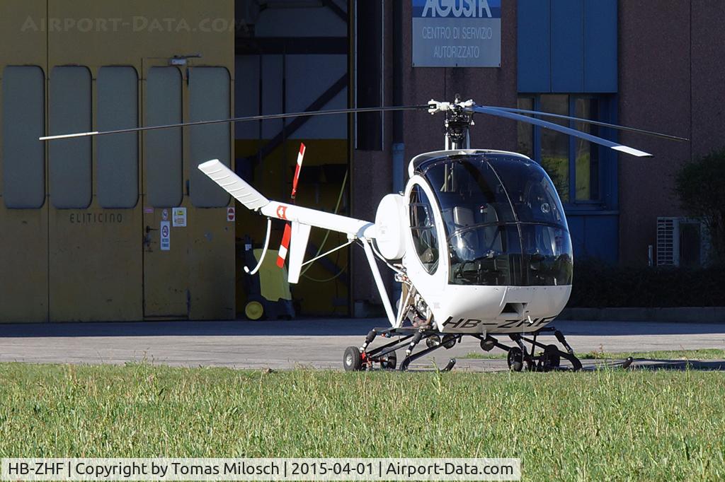 HB-ZHF, Schweizer 269C-300C C/N S-1887, Locarno Airport (ZJI/LSZL), Switzerland