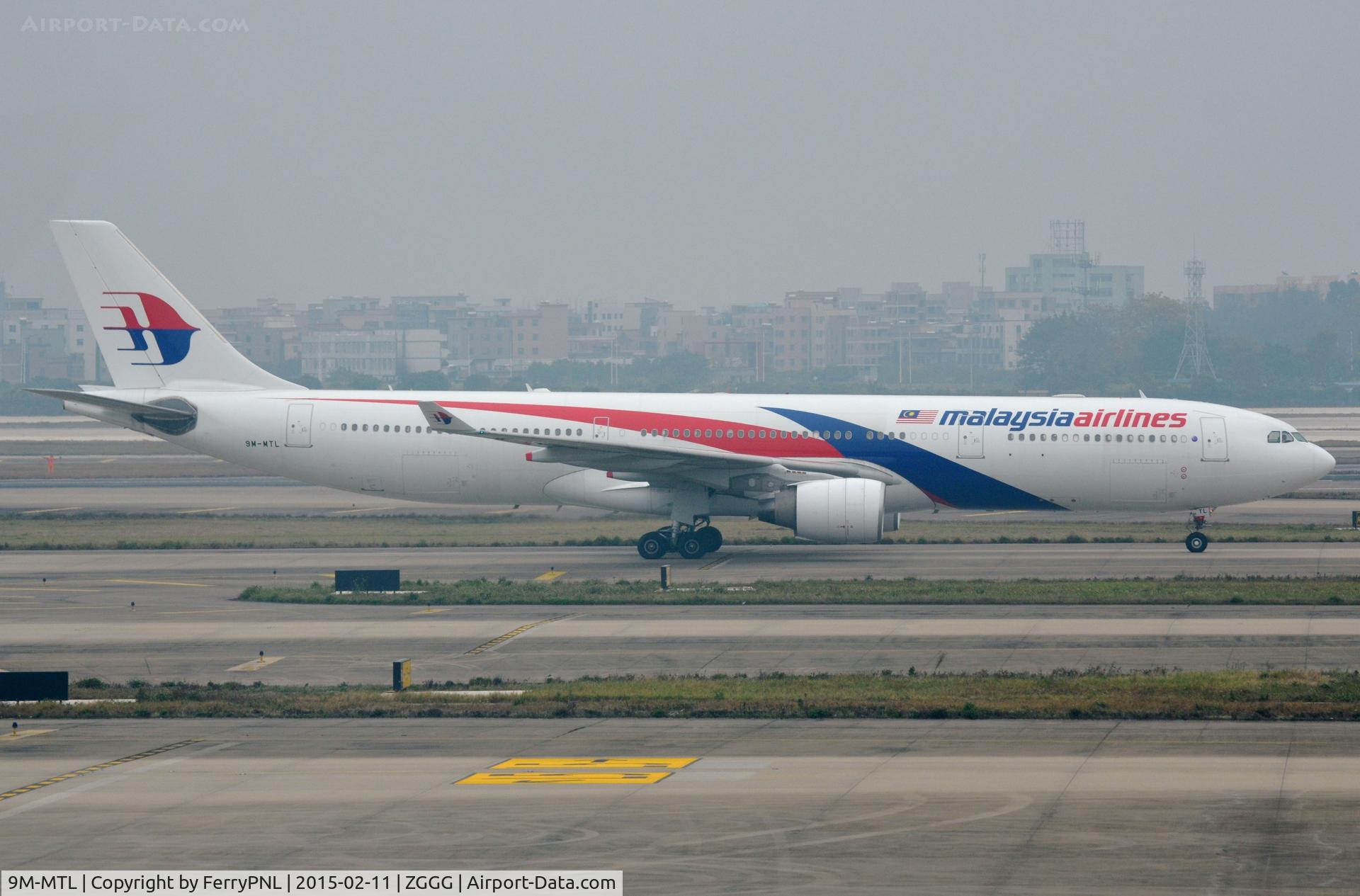9M-MTL, 2013 Airbus A330-323X C/N 1395, Malaysian A333 just arrived from KUL