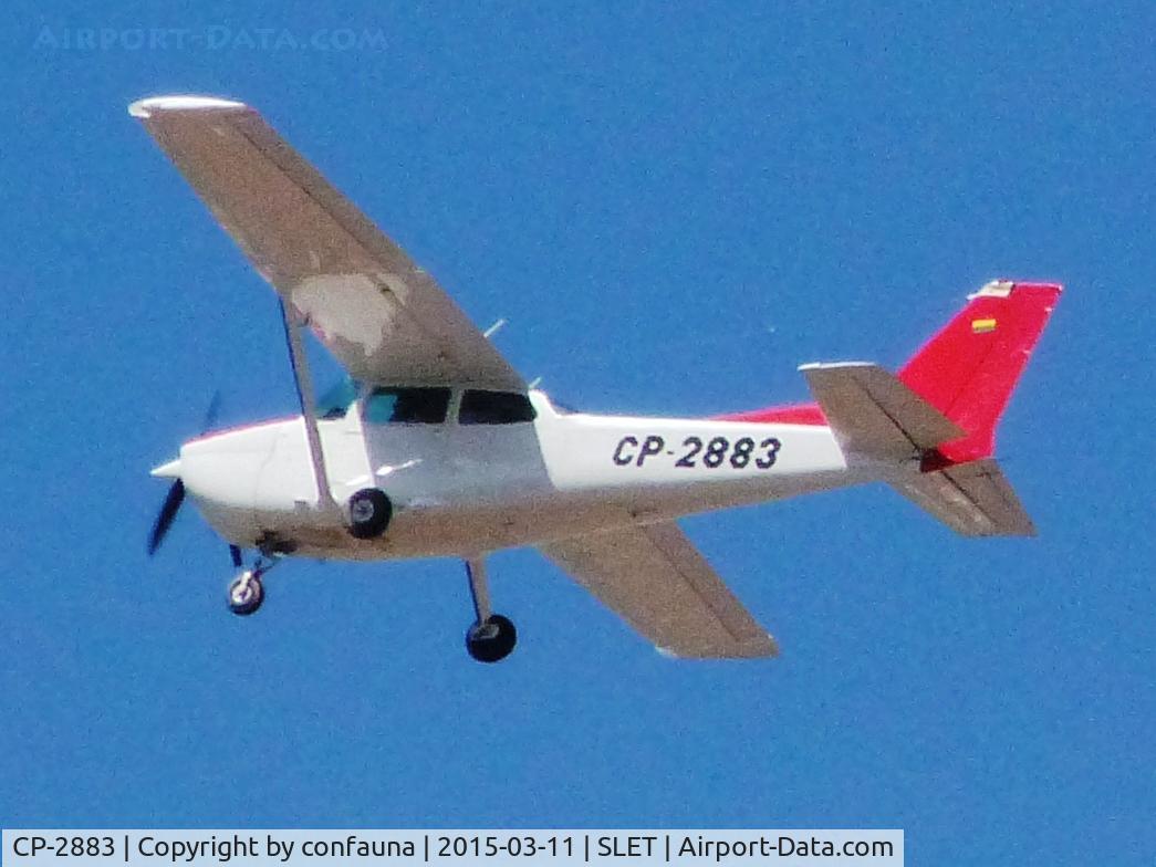 CP-2883, 1978 Cessna 172N C/N 17269473, Over Santa Cruz city