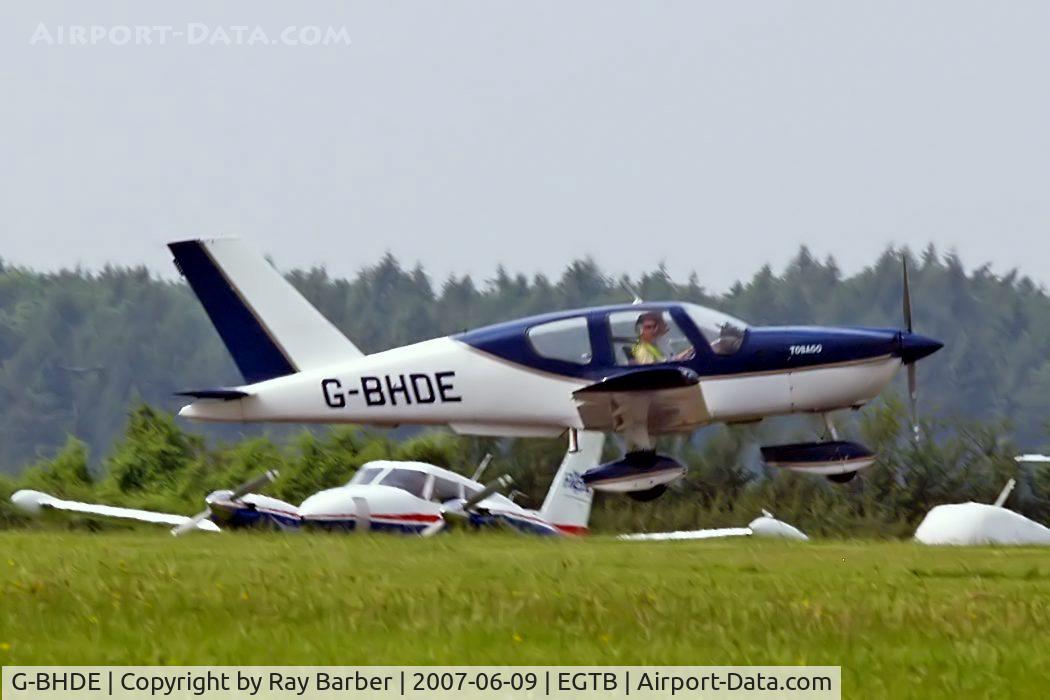 G-BHDE, 1980 Socata TB-10 Tobago C/N 58, Socata TB-10 Tobago [58] Booker~G 09/06/2007