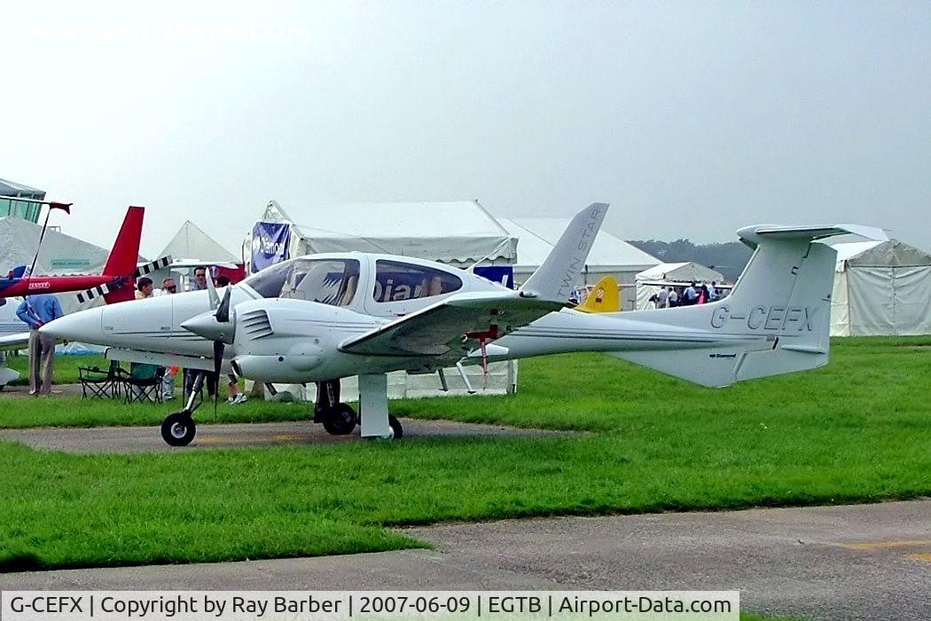 G-CEFX, 2006 Diamond DA-42 Twin Star C/N 42.187, Diamond DA.42 Twin Star [42.187] Booker~G 09/06/2007