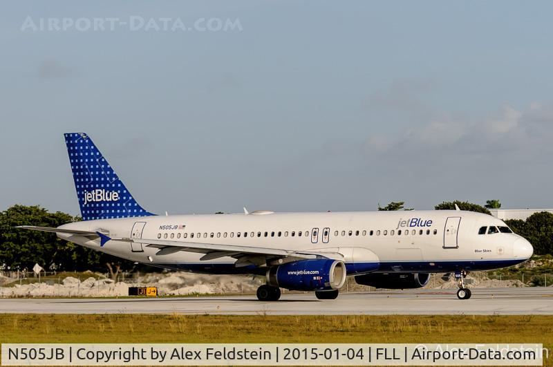 N505JB, 2000 Airbus A320-232 C/N 1173, Ft. Lauderdale