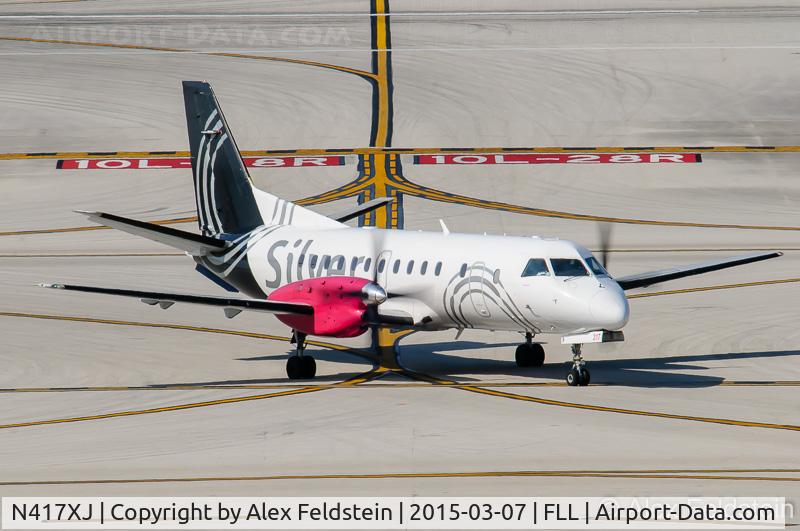 N417XJ, Saab 340B C/N 340B417, Ft. Lauderdale
