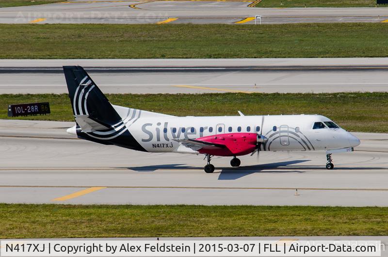 N417XJ, Saab 340B C/N 340B417, Ft. Lauderdale