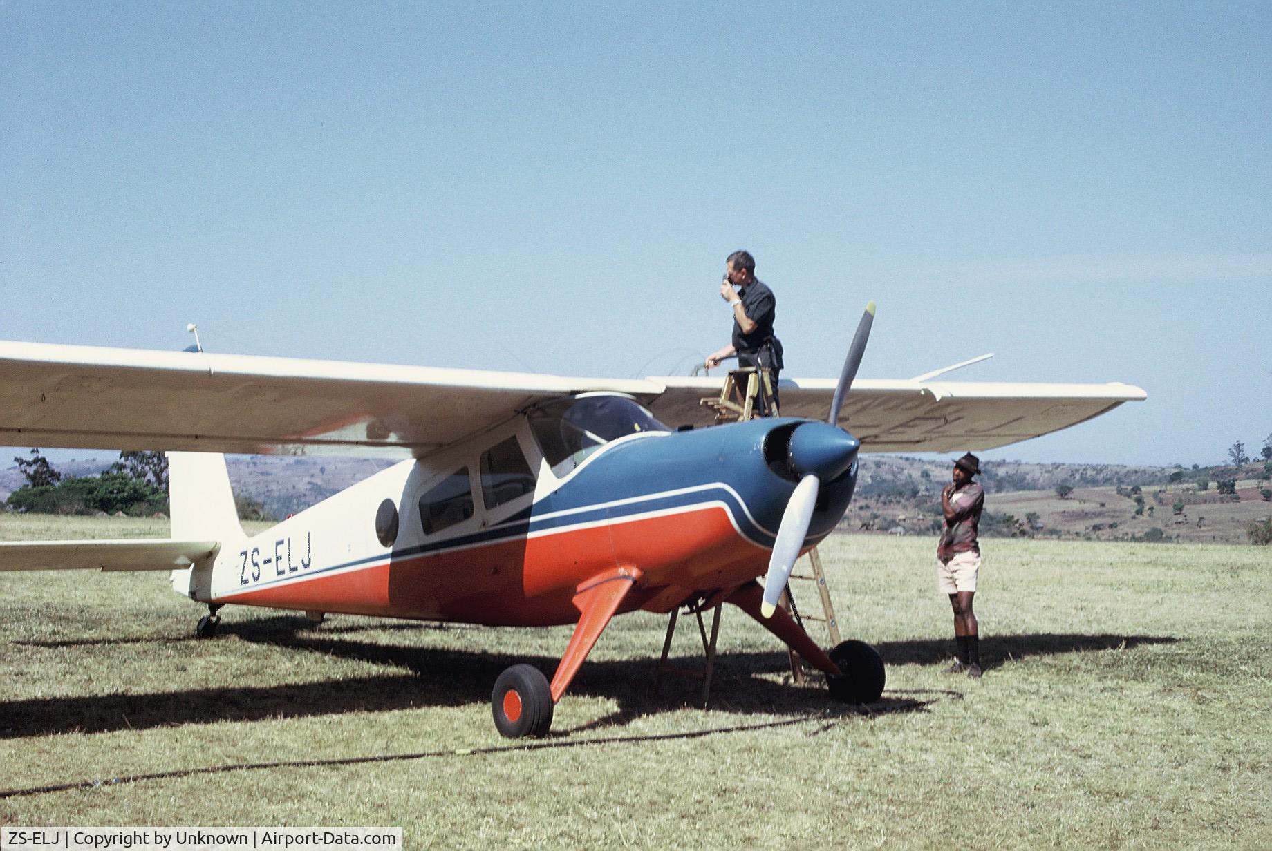 ZS-ELJ, 1964 Helio H-250 Courier C/N 2503, Helio H250 ZS-ELJ used by The Evangelical Alliance Mission in South Africa