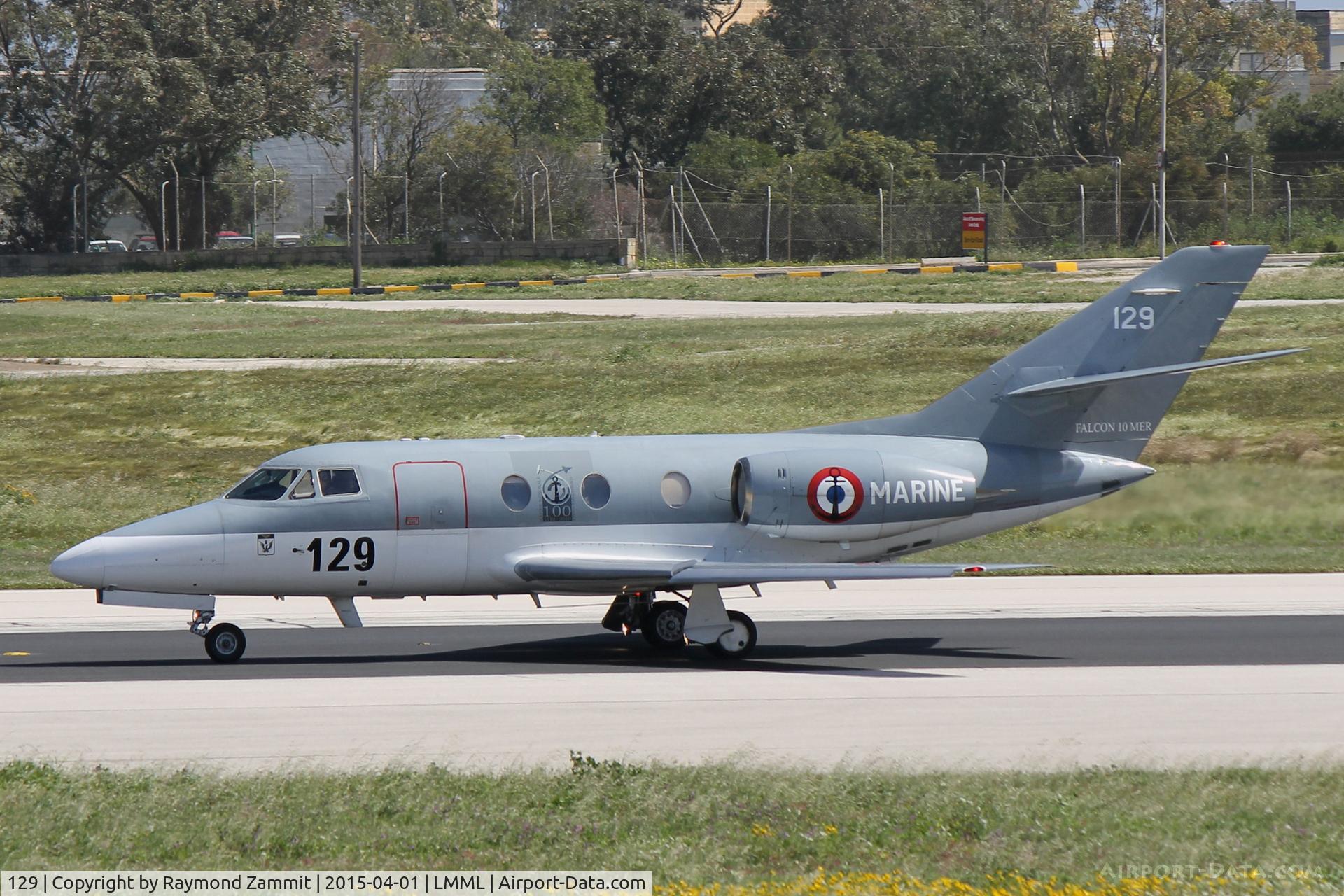 129, 1978 Dassault Falcon 10MER C/N 129, Dassault Falcon 10MER 129 French Navy