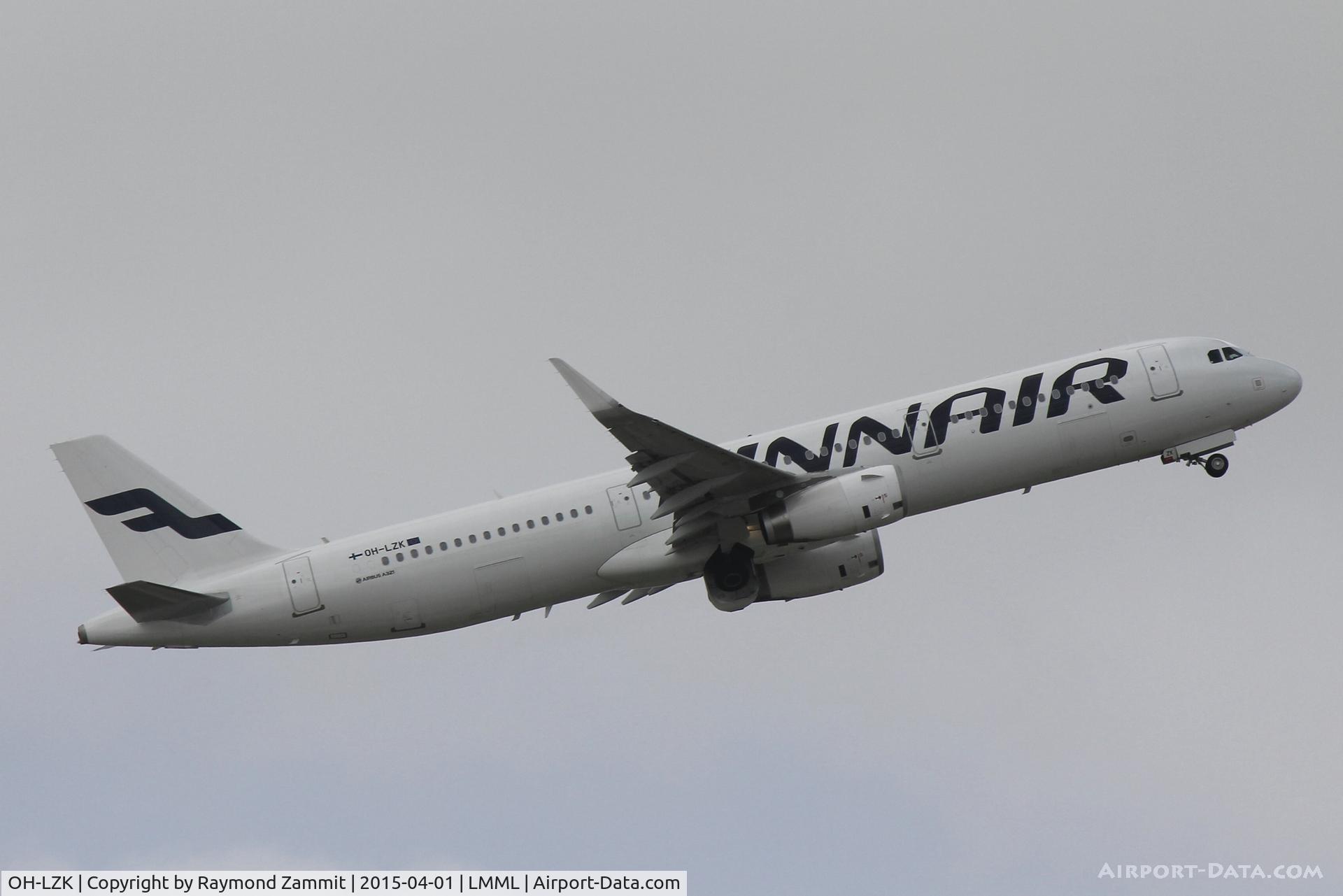 OH-LZK, 2014 Airbus A321-231 C/N 5961, A321 OH-LZK Finnair
