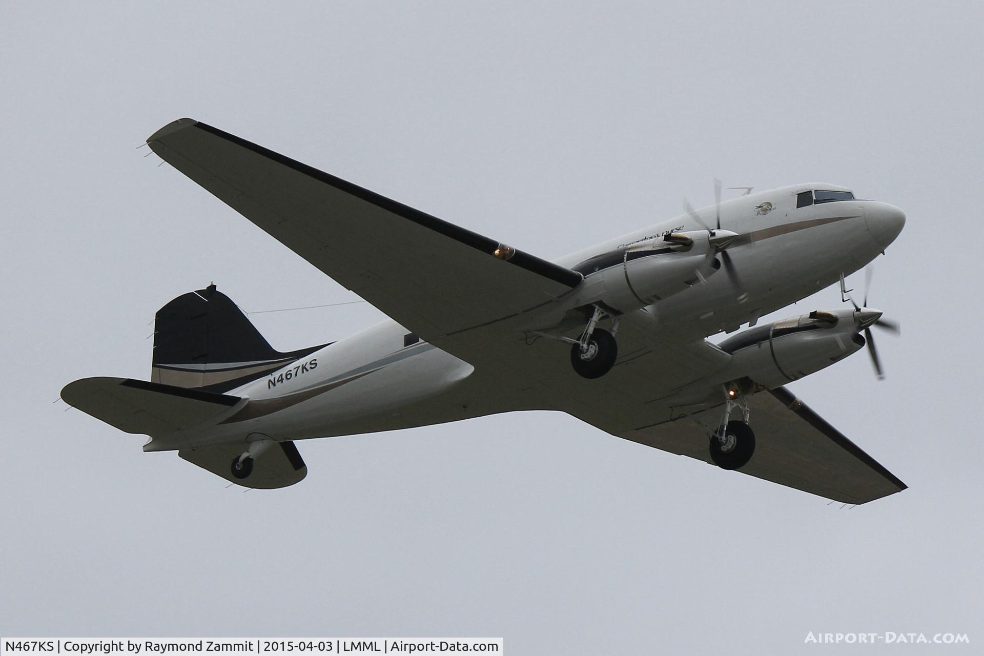 N467KS, 1942 Douglas DC-3-65TP (C-47A-90-DL) C/N 20175, Douglas DC3TP N467KS Priority Air Charter