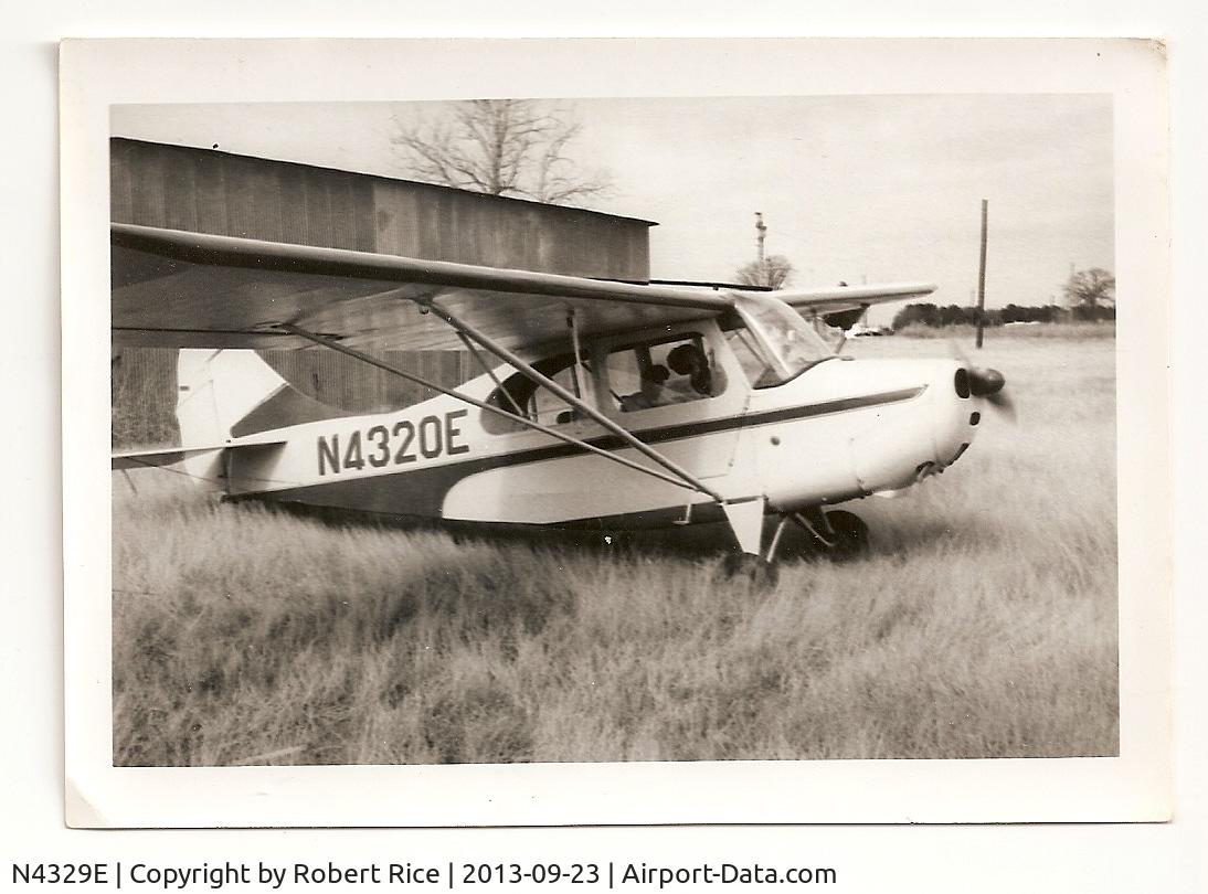 N4329E, 1948 Aeronca 7CCM C/N 7AC-7182, Teague, Texas, farmers field next to grandmothers home. She took her one and only airplane ride that special day.