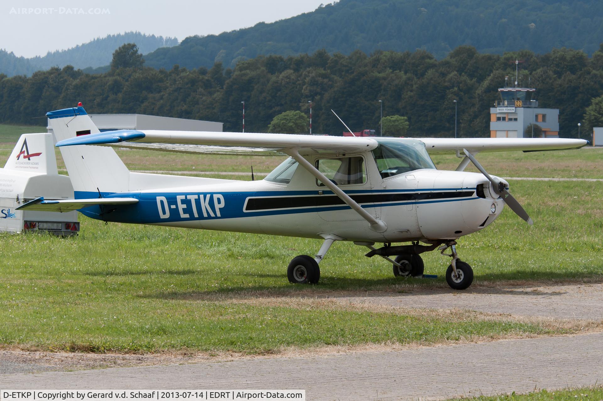 D-ETKP, 1973 Cessna 150L C/N 150-73727, Trier-Föhren, July 2013