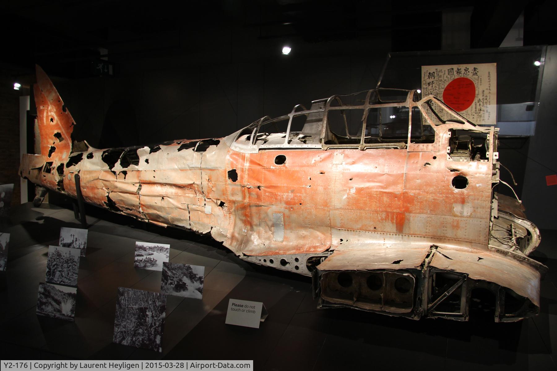 Y2-176, Mitsubishi A6M3-2 Zero C/N 3685, Preserved at the Imperial War Museum, Lambeth, London