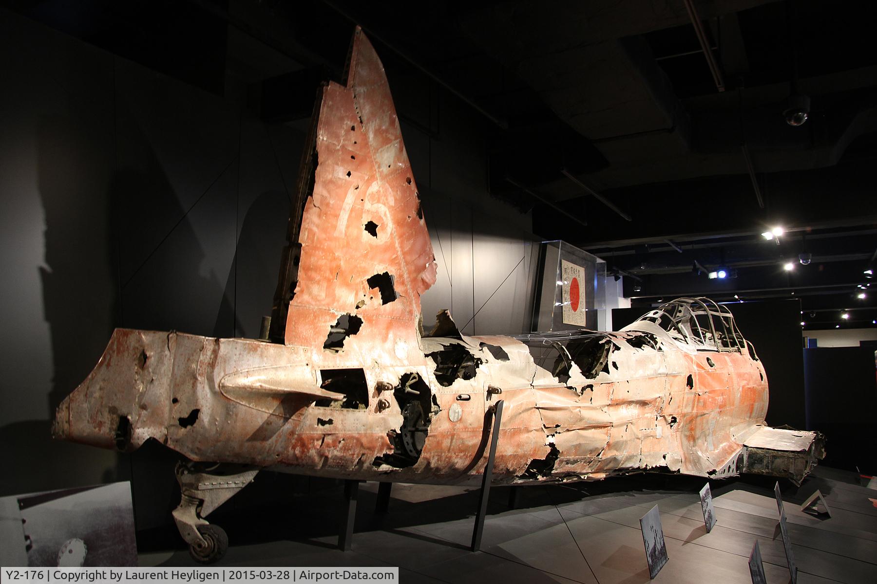 Y2-176, Mitsubishi A6M3-2 Zero C/N 3685, Preserved at the Imperial War Museum, Lambeth, London