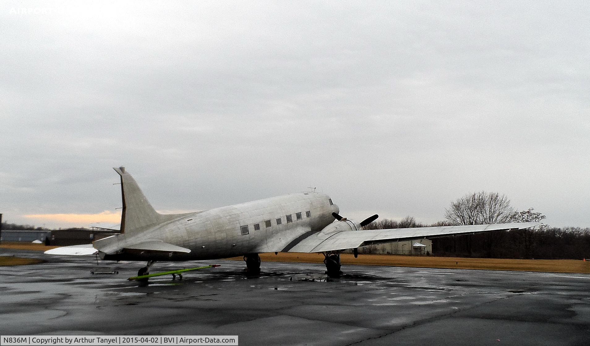 N836M, 1943 Douglas C-47B Skytrain C/N 25977, Being restored @ the BVI Air Heritage Museum