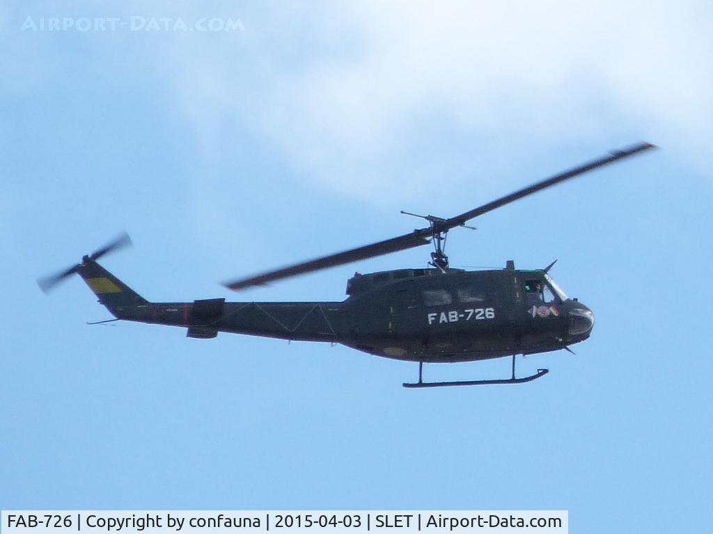 FAB-726, 1973 Bell UH-1H Iroquois C/N 13483, Working for the antidrug force