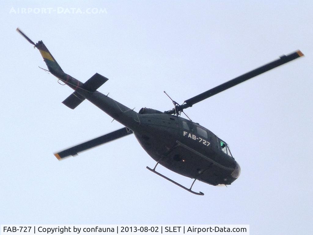 FAB-727, 1973 Bell UH-1H Iroquois C/N 13500, Antidrug operations from El Trompillo