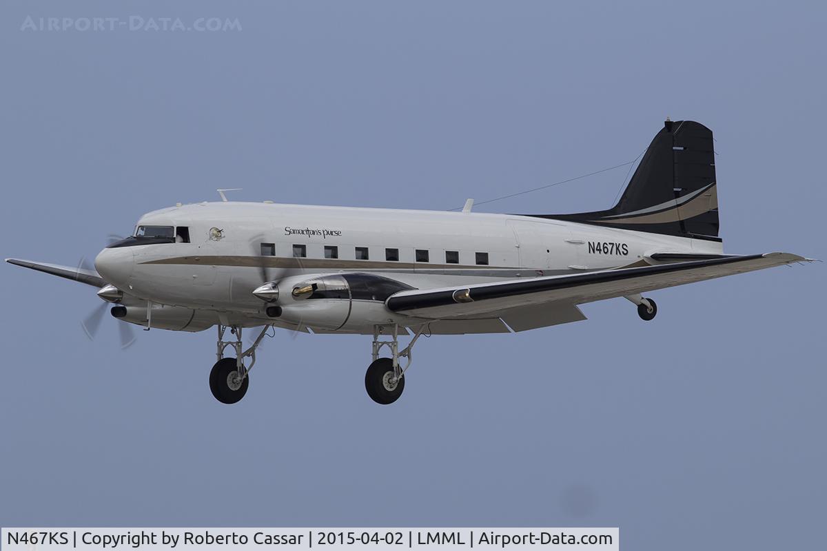 N467KS, 1942 Douglas DC-3-65TP (C-47A-90-DL) C/N 20175, Runway 31