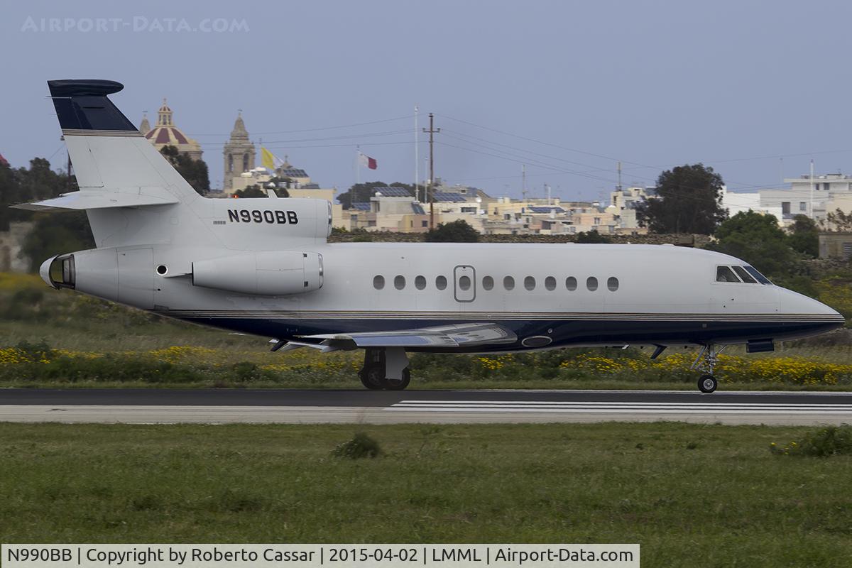 N990BB, Dassault-Breguet Falcon (Mystere) 900 C/N 42, Runway 31