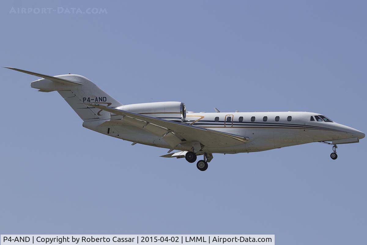P4-AND, 1999 Cessna 750 Citation X Citation X C/N 750-0075, Runway 31