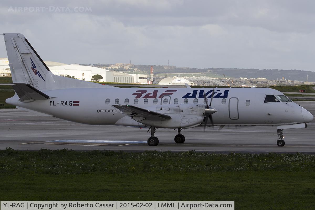 YL-RAG, 1986 Saab SF340A(F) C/N 340A-052, Park 9