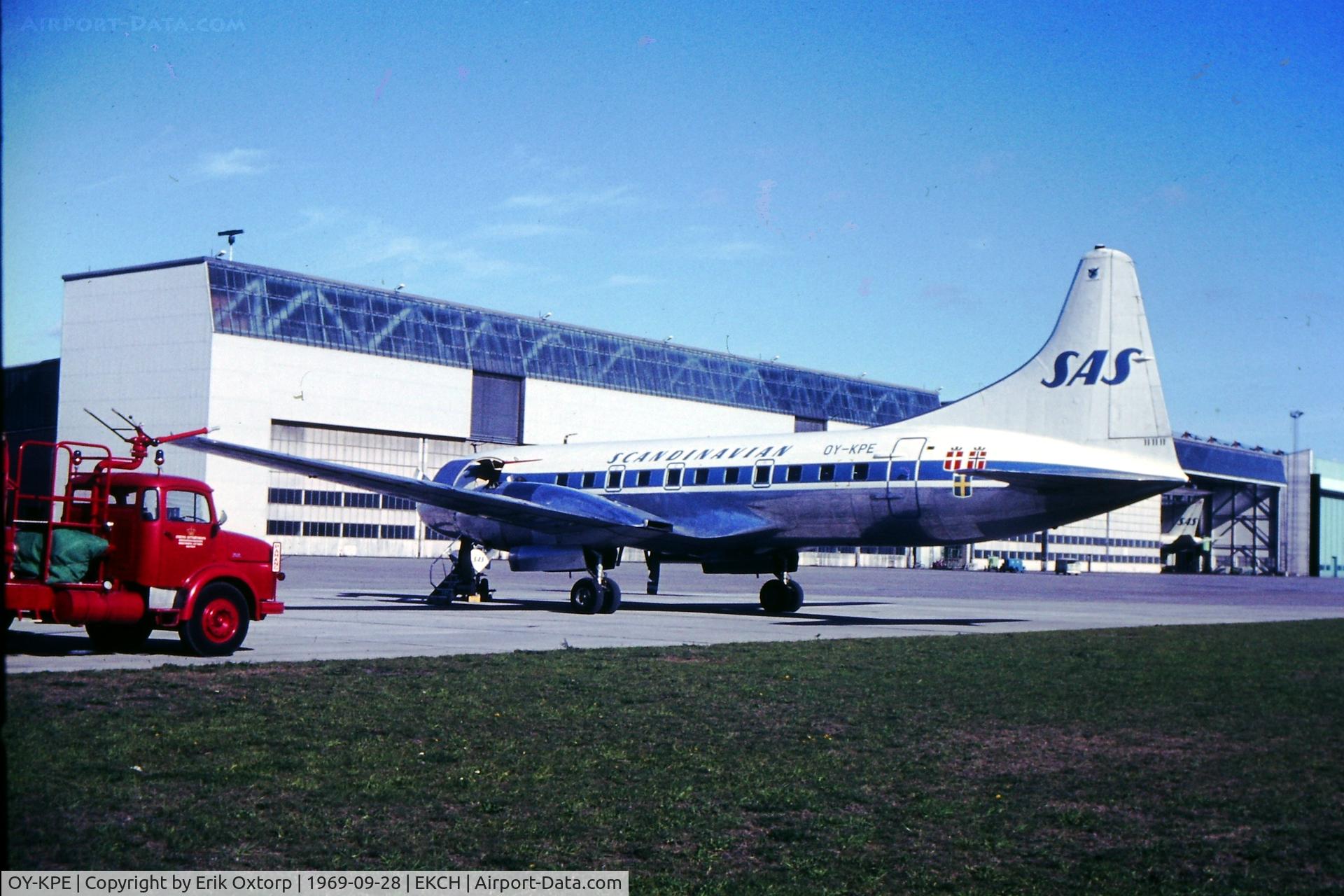 OY-KPE, 1957 Convair 440-61 Metropolitan C/N 394, OY-KPE in CPH