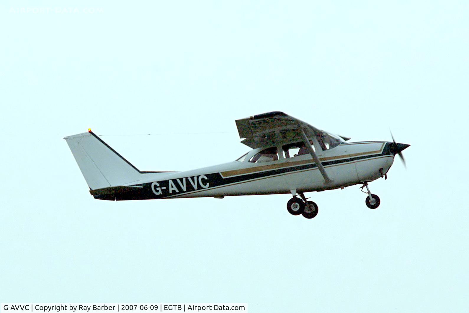 G-AVVC, 1967 Reims F172H Skyhawk C/N 0443, R/Cessna F.172H Skyhawk [0443] Booker~G 09/06/2007