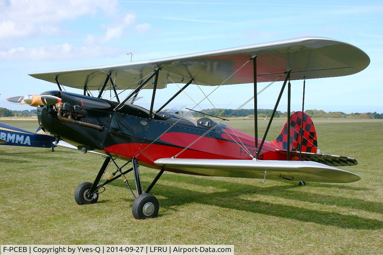 F-PCEB, Hatz CB-1 C/N 639, Hatz CB-1, Static display, Morlaix-Ploujean airport (LFRU-MXN) air show in september 2014
