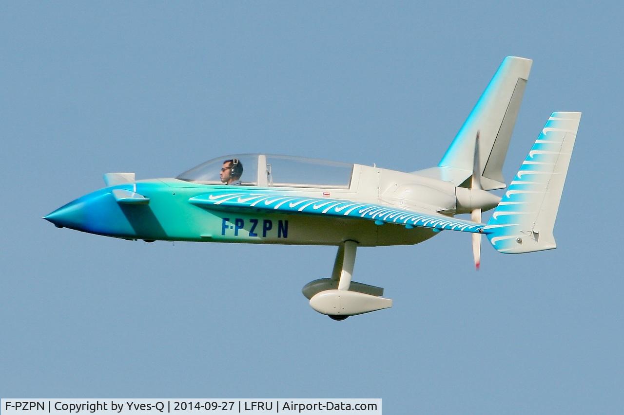 F-PZPN, Rutan Long-EZ C/N 2115, Rutan Long-EZ, On display, Morlaix-Ploujean airport (LFRU-MXN) air show in september 2014
