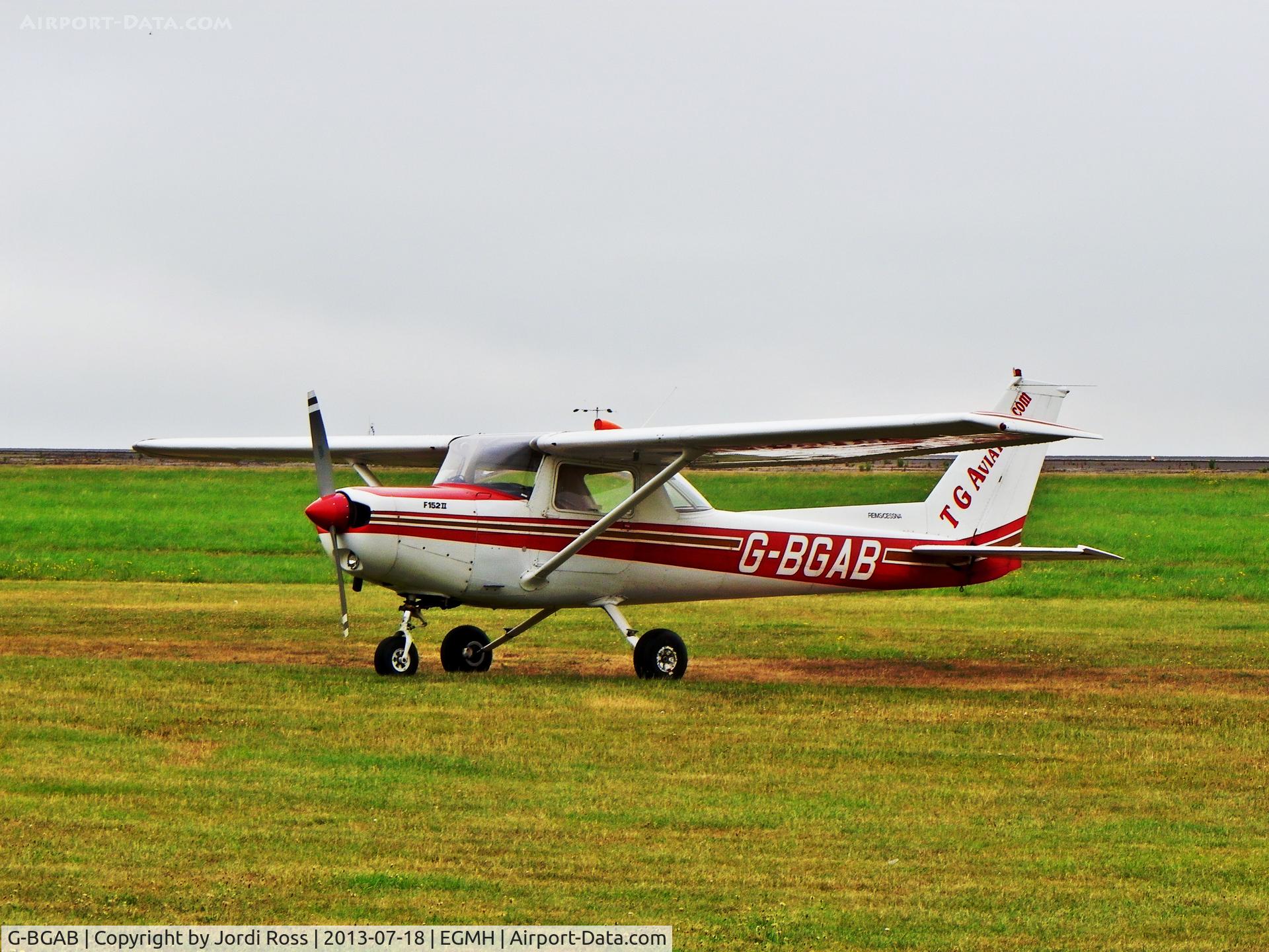 G-BGAB, 1978 Reims F152 II C/N 1531, TG Aviation Cessna awaiting her next flight