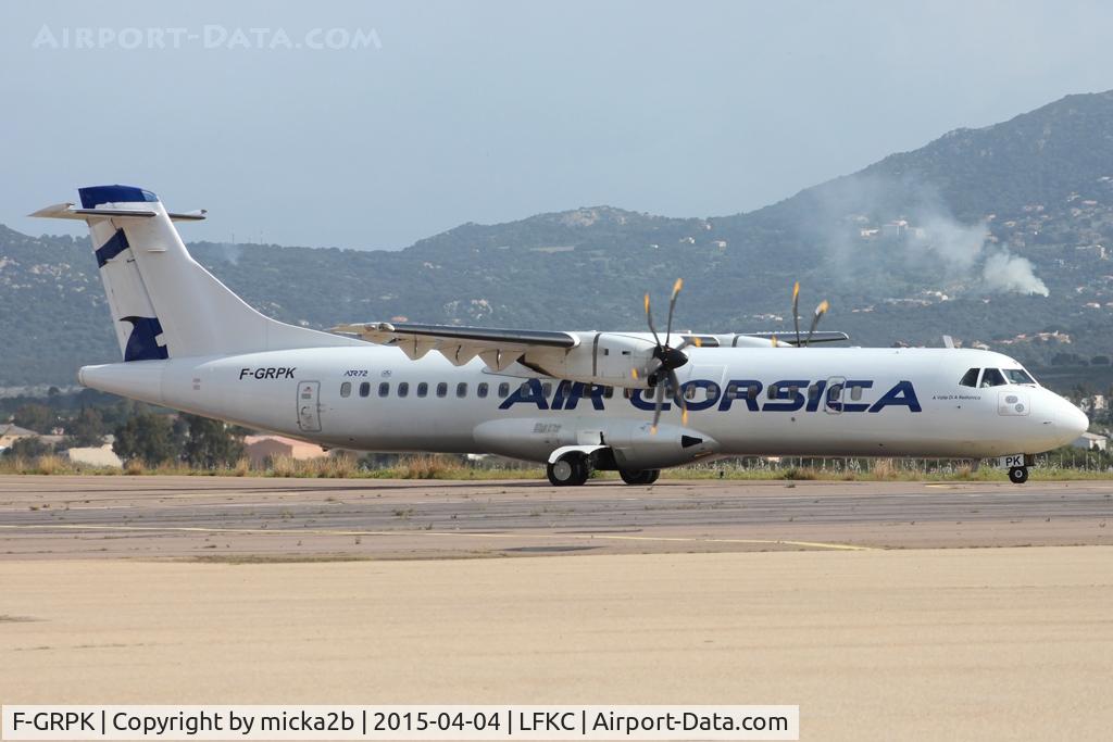 F-GRPK, 2006 ATR 72-212A C/N 727, Taxiing