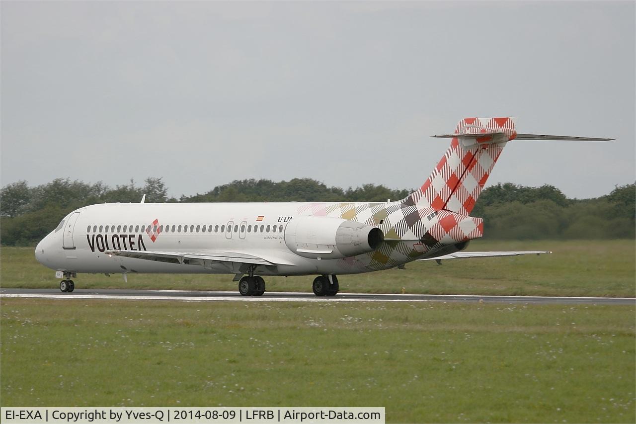 EI-EXA, 2003 Boeing 717-2BL C/N 55172, Boeing 717-2BL, Take-off rwy 25L, Brest-Bretagne Airport (LFRB-BES)
