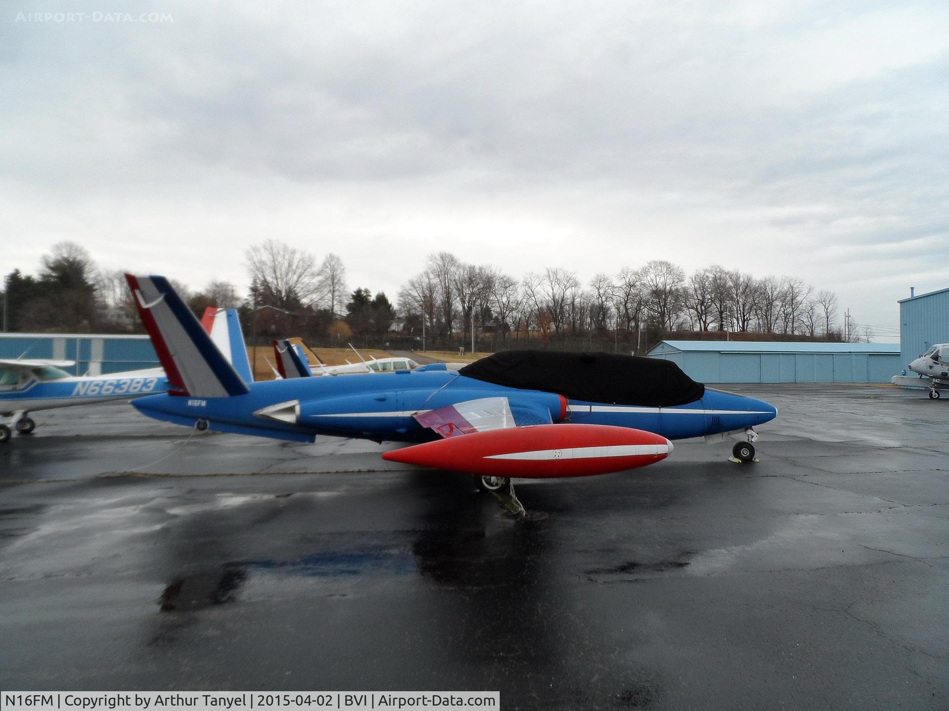 N16FM, 1961 Fouga (Valmet) CM-170R Magister C/N FM-26, Parked @ BVI