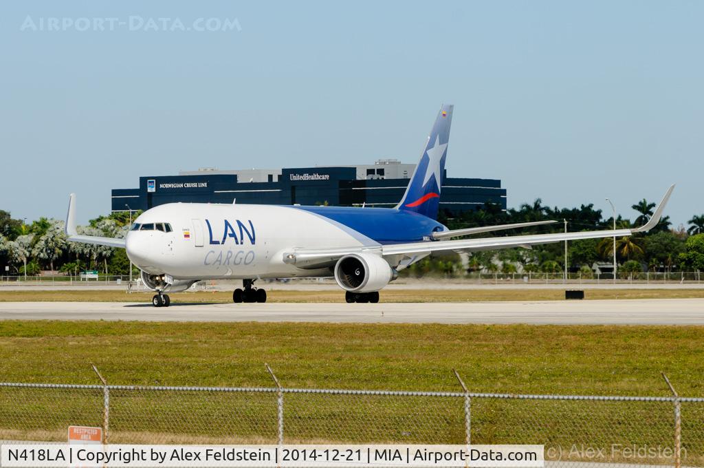 N418LA, 2005 Boeing 767-316F C/N 34246, Miami