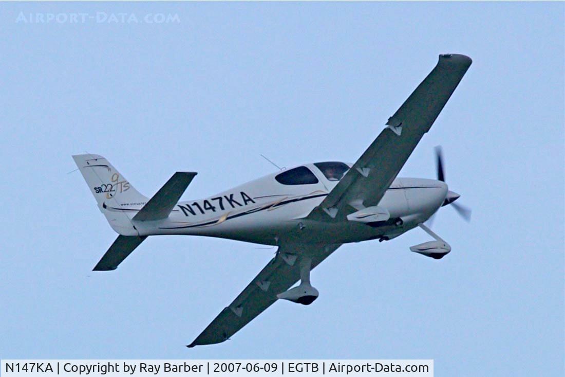 N147KA, 2006 Cirrus SR22 GTS C/N 1944, Cirrus Design SR-22GTS [1944] Booker~G 09/06/2007