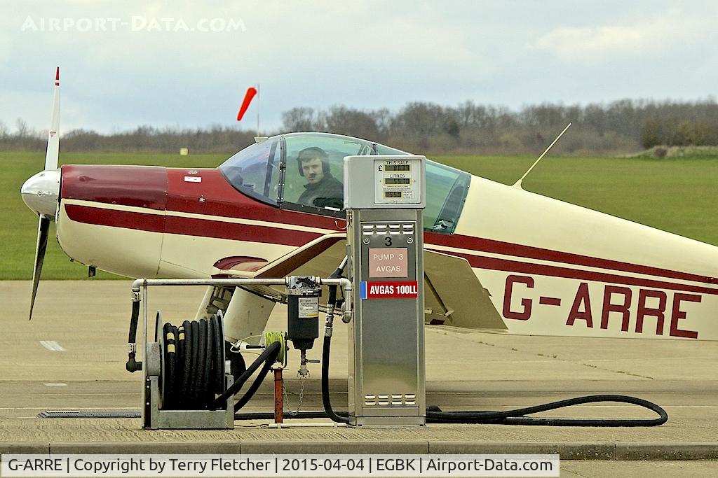 G-ARRE, 1961 SAN Jodel DR-1050 Ambassadeur C/N 275, At Sywell in April 2015