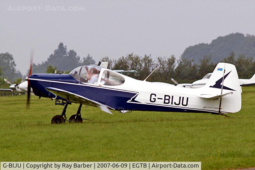 G-BIJU, 1957 Piel CP-301A Emeraude C/N 221, Menavia CP.301A Emeraude [221] Booker~G 09/06/2007