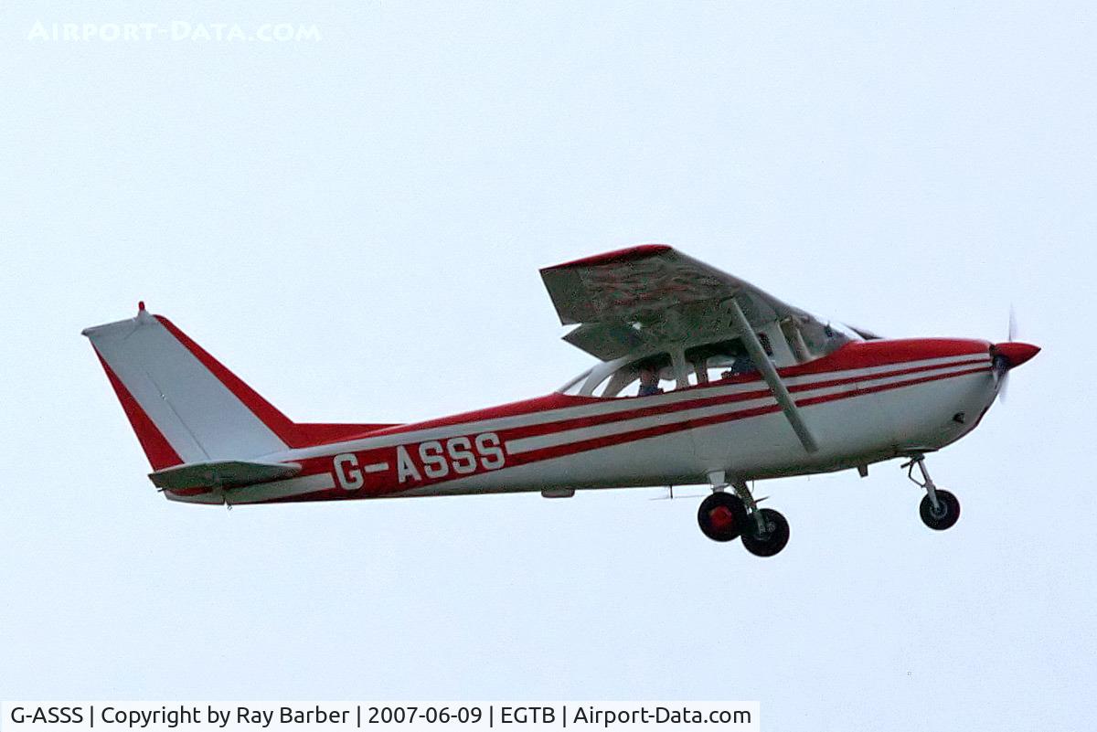 G-ASSS, 1964 Cessna 172E C/N 172-51467, Cessna 172E Skyhawk [172-51467] Booker~G 09/06/2007