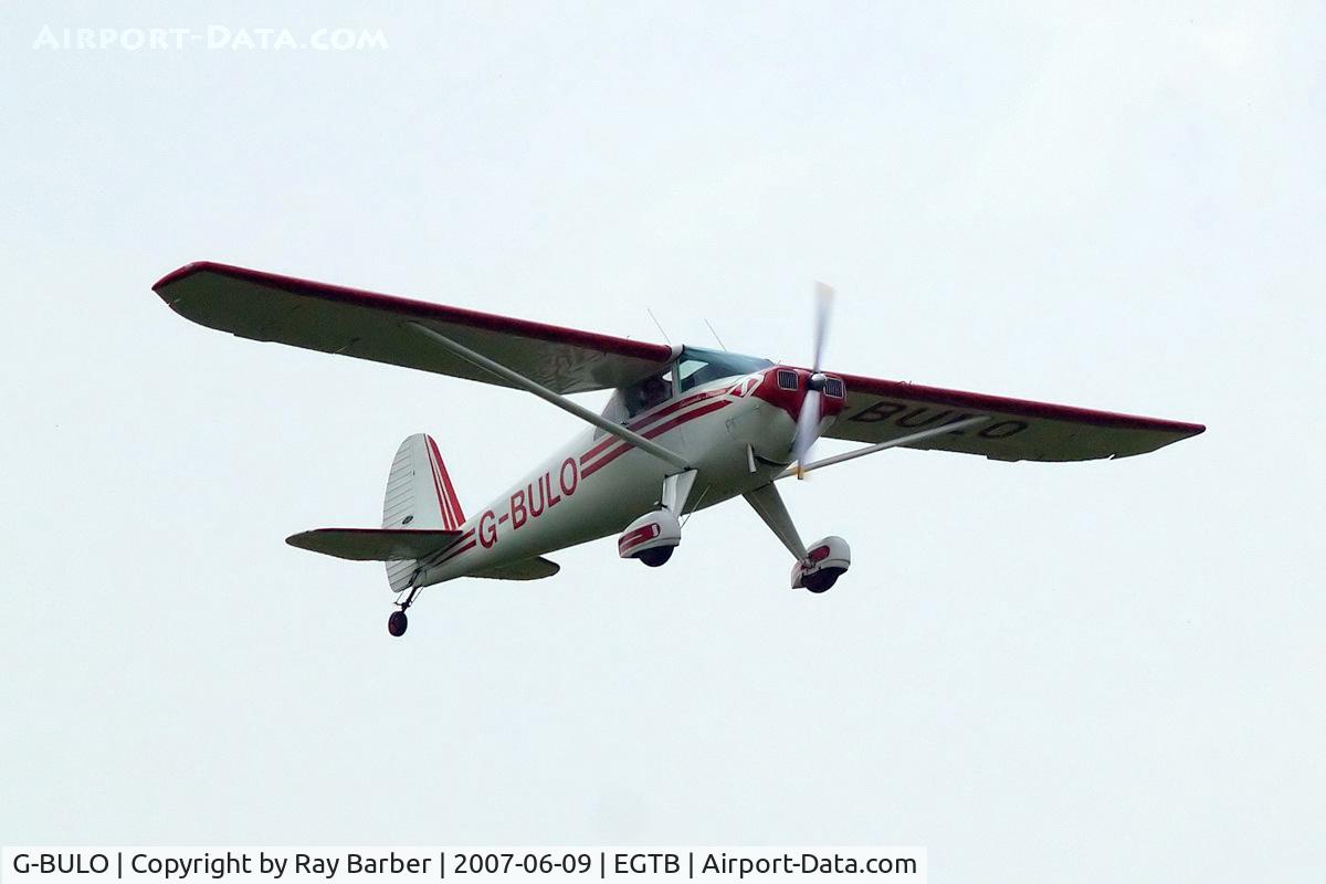G-BULO, 1946 Luscombe 8F Silvaire C/N 4216, Luscombe 8F Silvaire [4216] Booker~G 09/06/2007