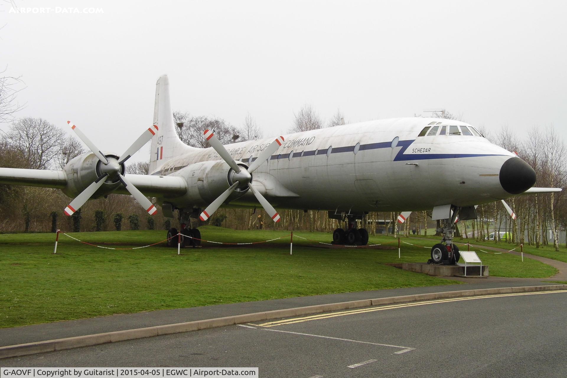G-AOVF, 1958 Bristol 175 Britannia 312F C/N 13237, Cosford Air Museum