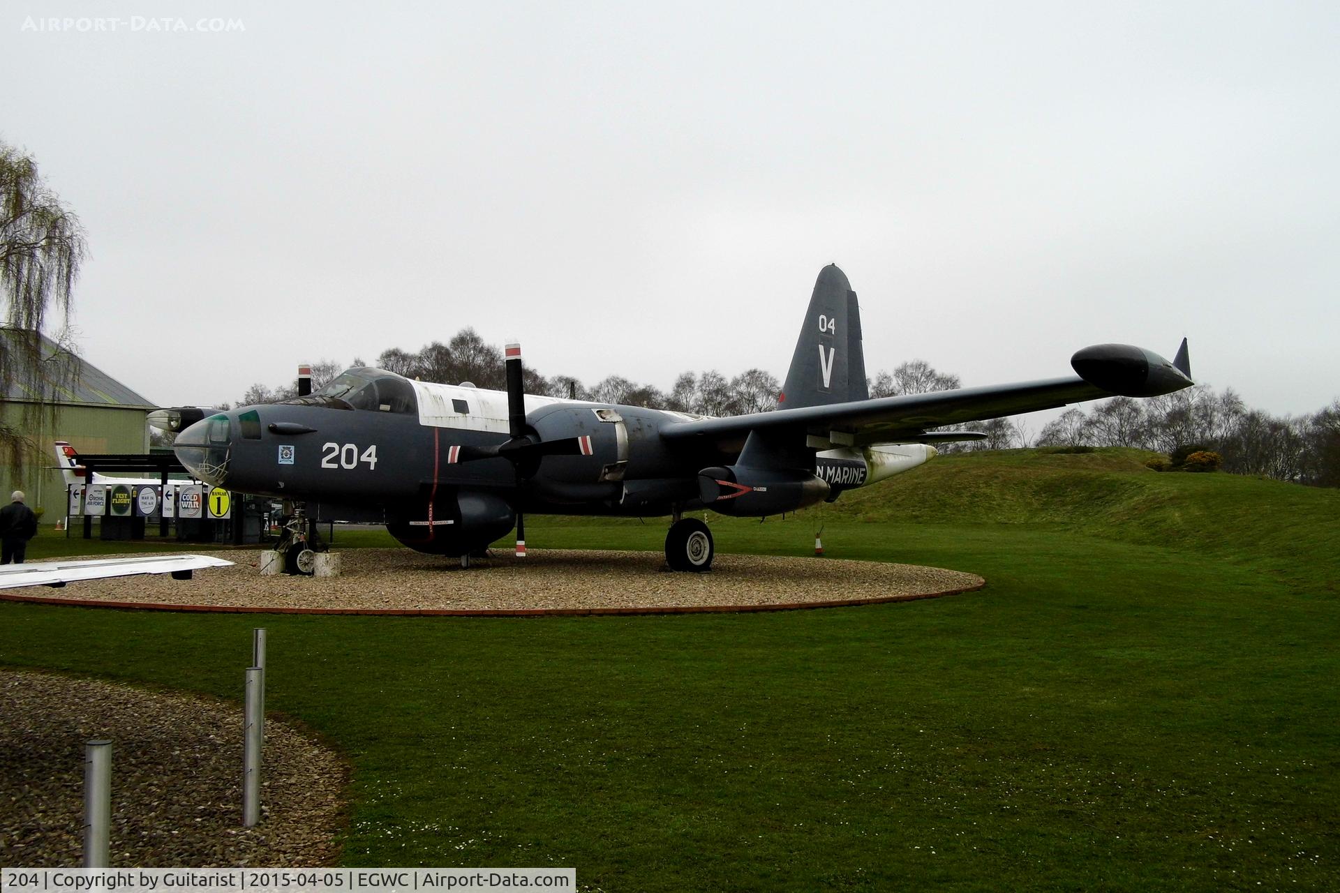 204, Lockheed SP-2H Neptune C/N 726-7251, Cosford Air Museum