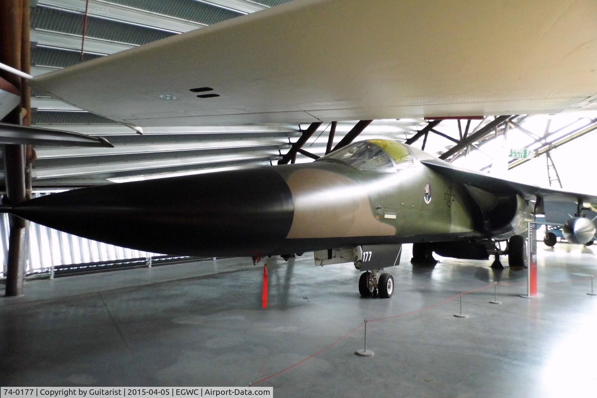 74-0177, 1974 General Dynamics F-111F Aardvark C/N E2-95, Cosford Air Museum