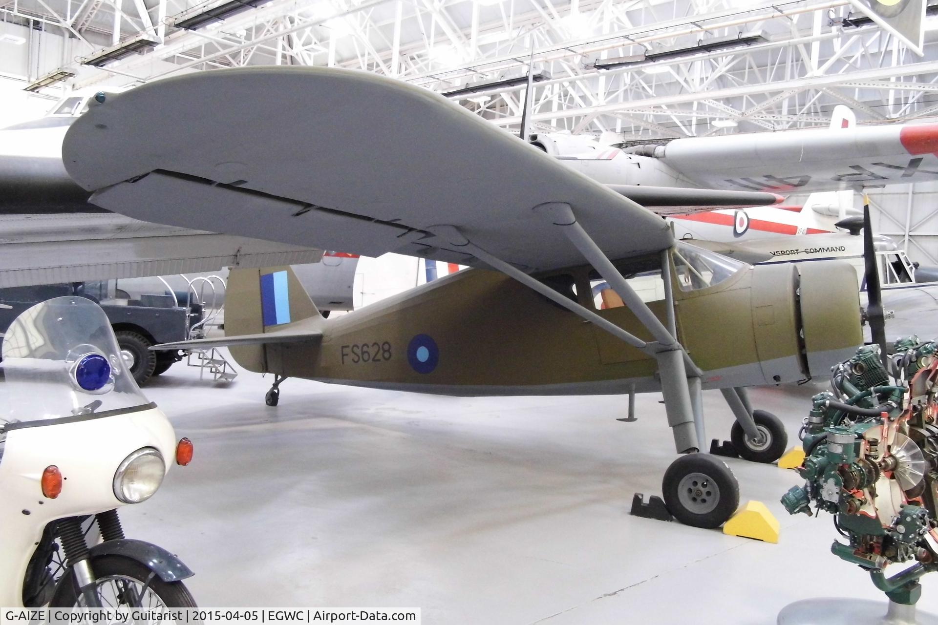 G-AIZE, Fairchild UC-61A Argus II (24W-41A) C/N 565, Cosford Air Museum  FS628