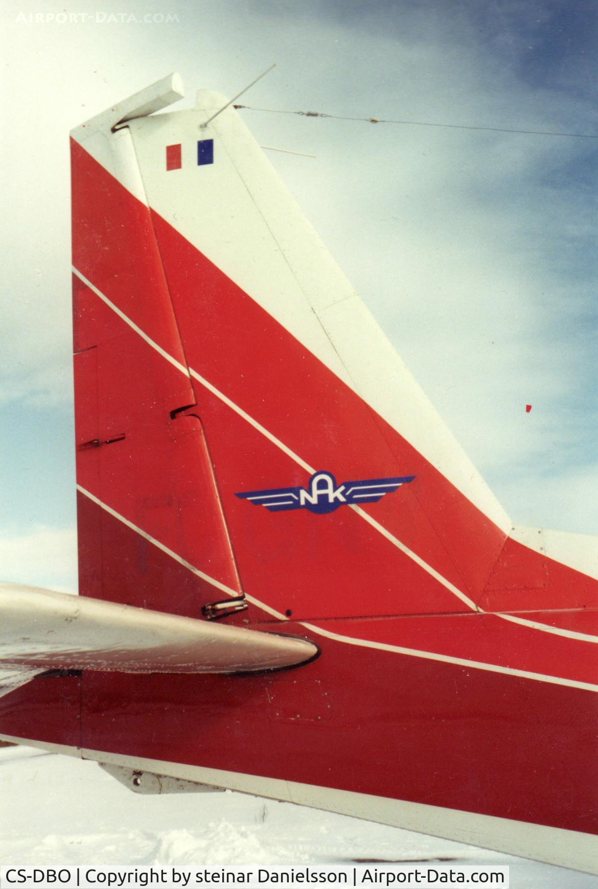 CS-DBO, 1973 Britten-Norman BN-2A-20 Islander C/N 352, LN-FSK (FallSkjermKlubb (Parachuteclub) Before it was sold to Portugal