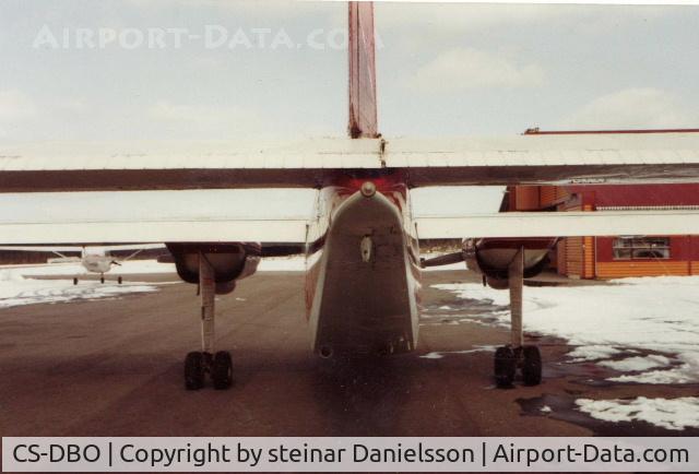 CS-DBO, 1973 Britten-Norman BN-2A-20 Islander C/N 352, LN-FSK (FallSkjermKlubb (Parachuteclub) Before it was sold to Portugal