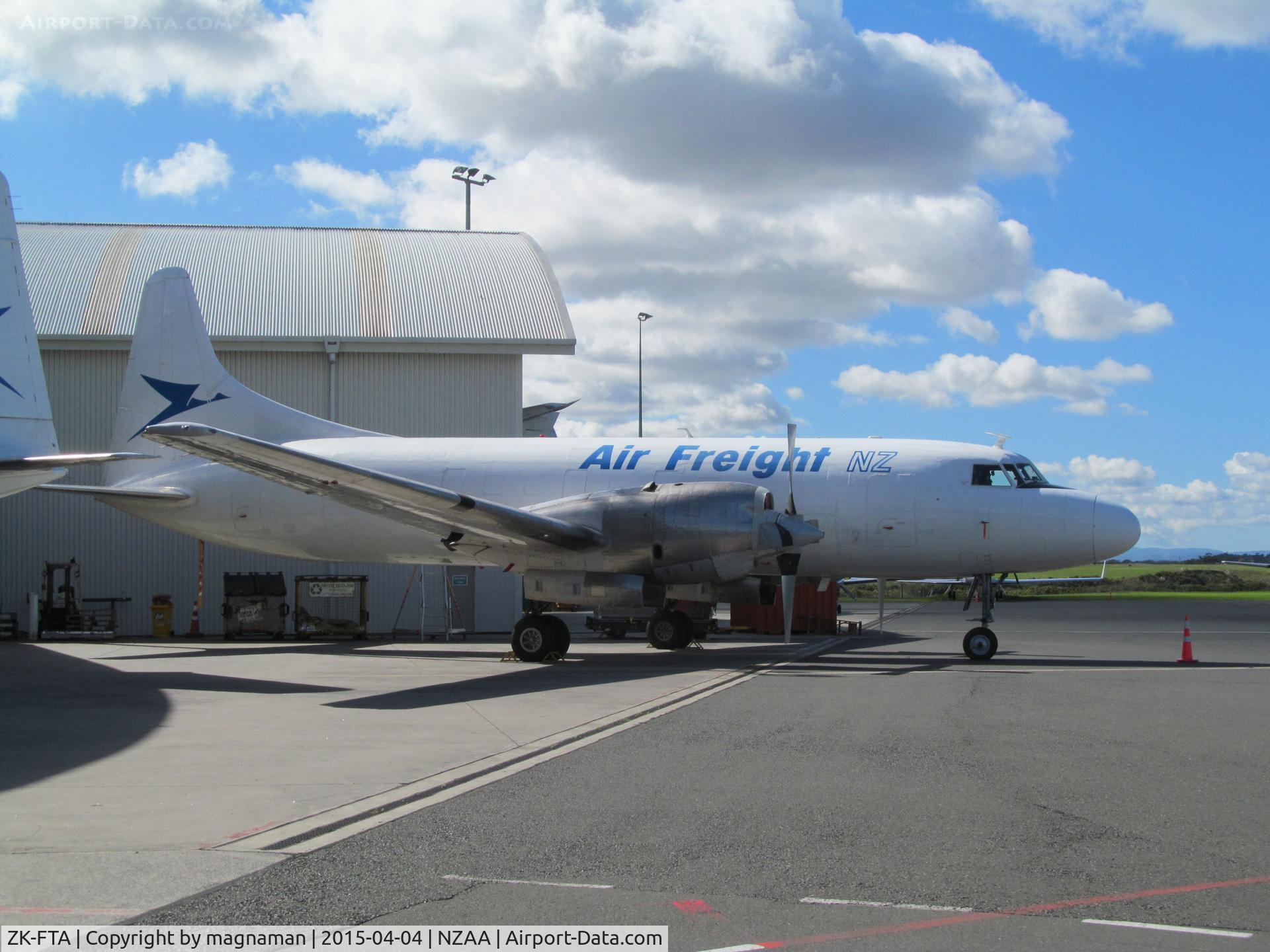 ZK-FTA, Convair 580(F) C/N 168, just dandy