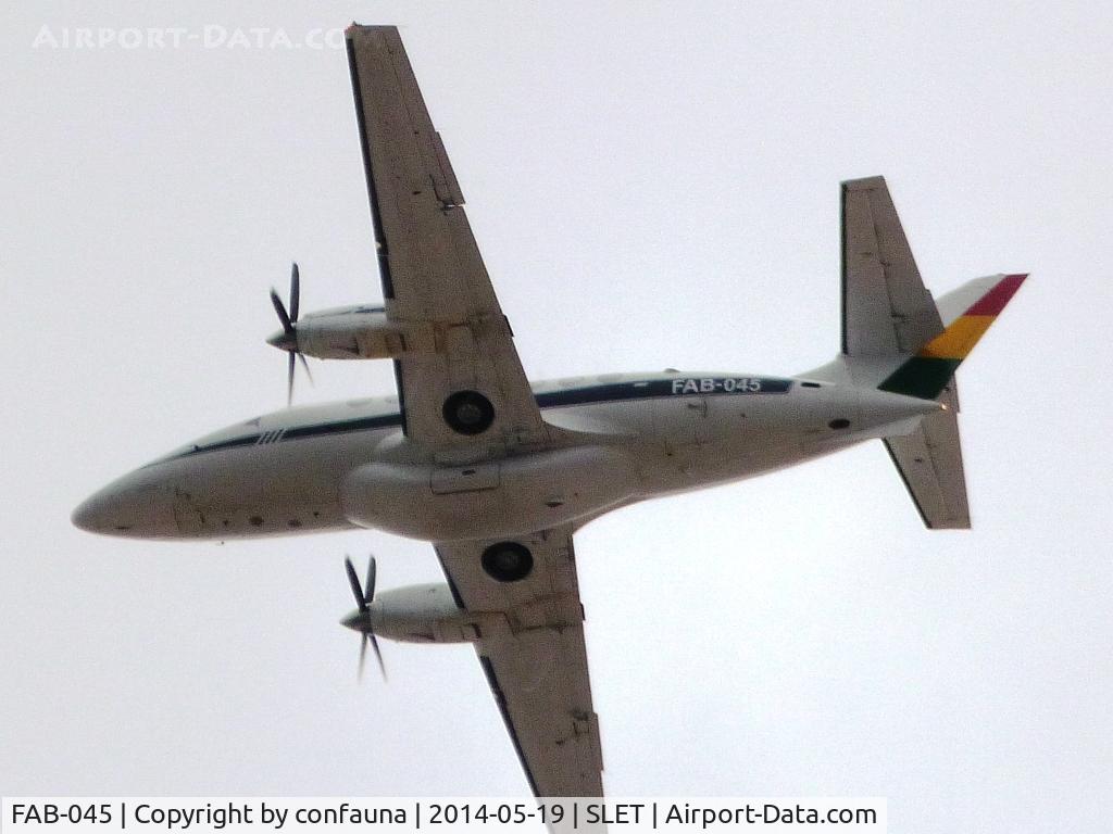FAB-045, British Aerospace BAe-3201 Jetstream 32EP C/N 907, leaving El Trompillo