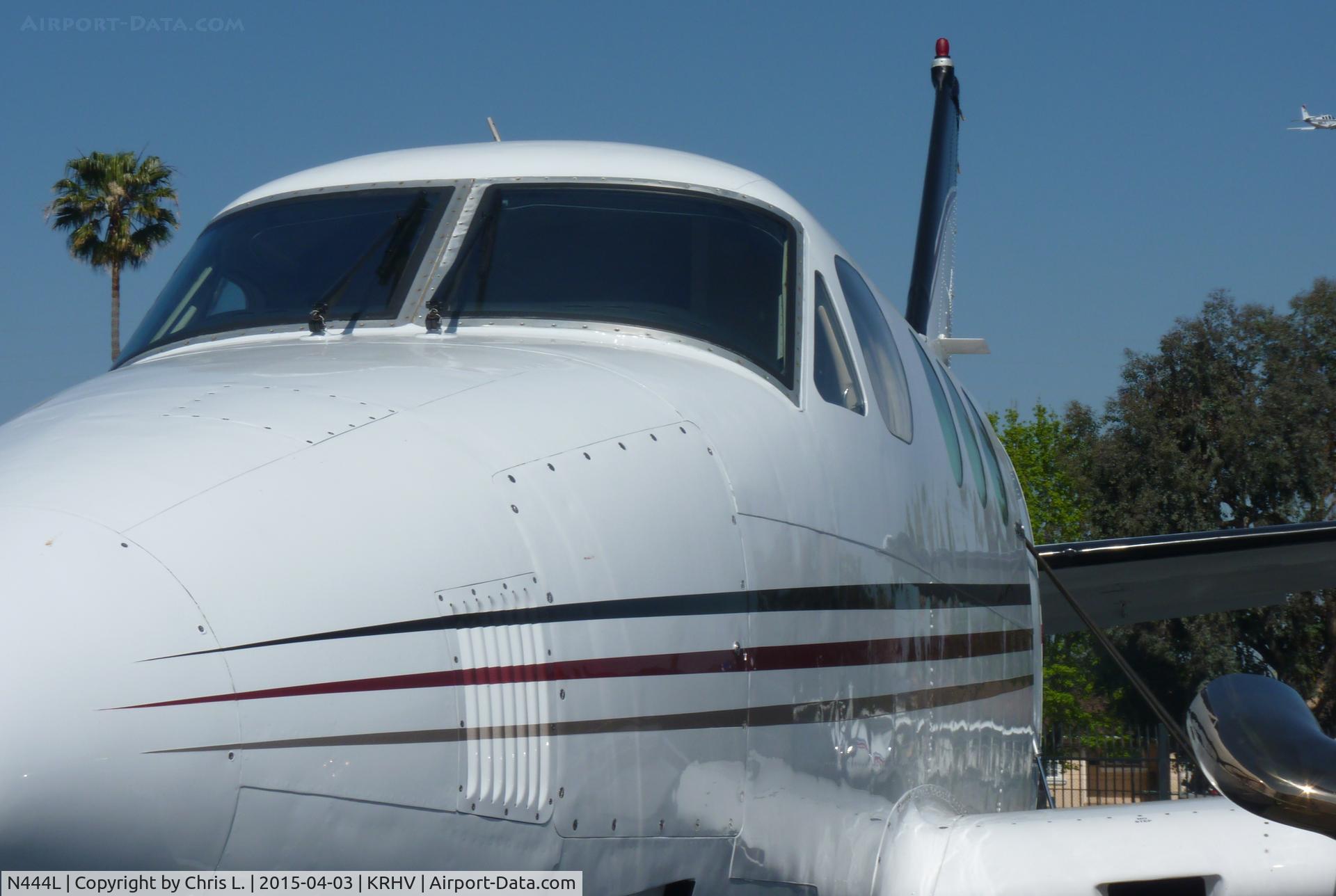 N444L, 1980 Beech E90 King Air C/N LW-344, A transient 1980 King Air E90 getting ready for departure just after being sold by Lafferty Aircraft Sales. This was the last time this plane will ever be at Reid Hillview Airport so I took a LOT of pictures before it left.