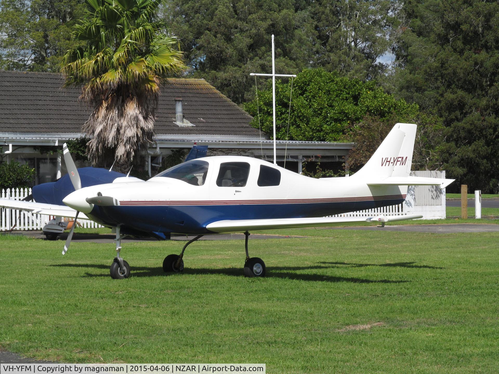 VH-YFM, 1996 Lancair IV C/N 160, Up from Omaka after trans tasman flight