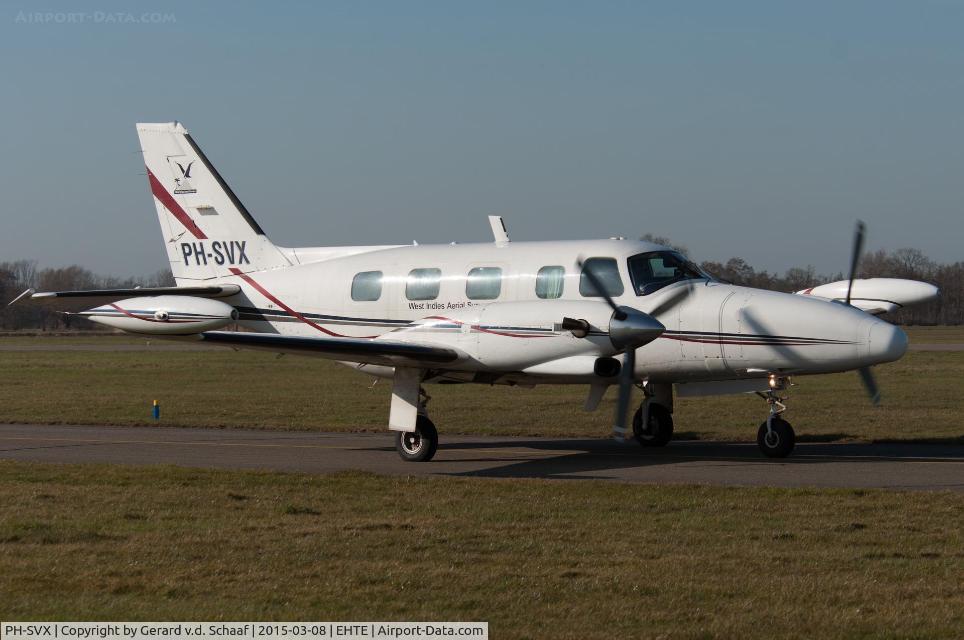 PH-SVX, Piper PA-31T2 Cheyenne IIXL C/N 31T-1166004, Teuge, March 2015