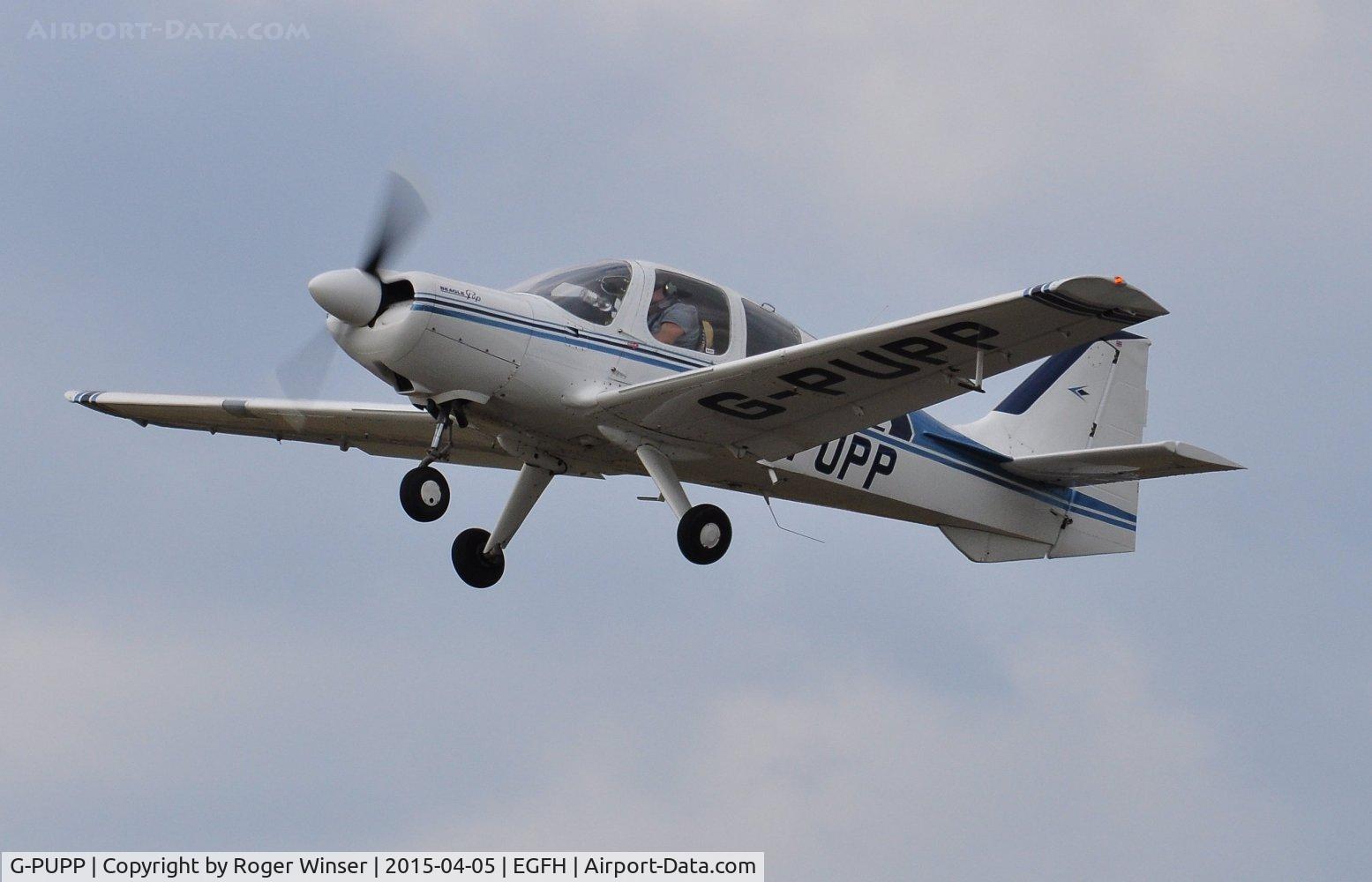 G-PUPP, 1973 Beagle B-121 Pup Series 2 (Pup 150) C/N B121-174, Resident Pup 150 departing Runway 22.